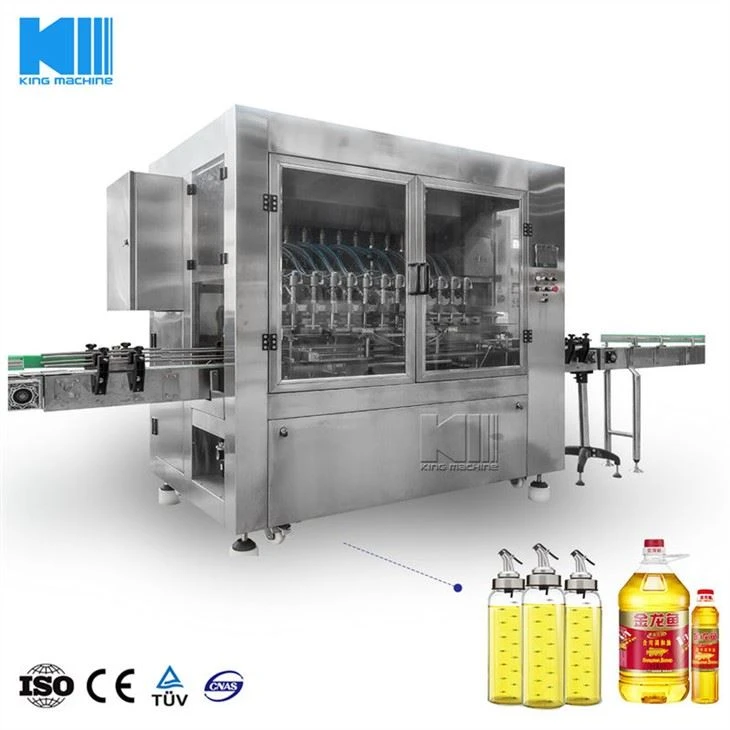 Equipamento automático de enchimento do forro de óleo